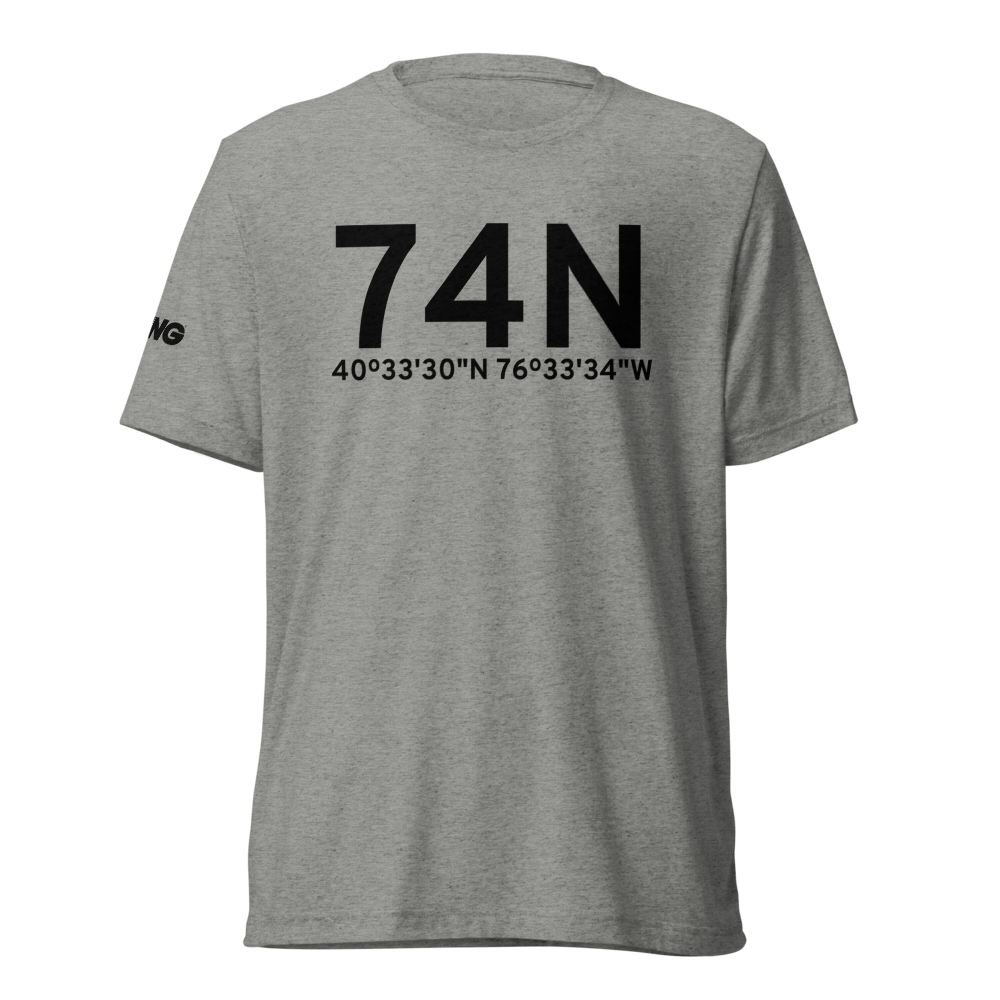 Tower City (74N) Airport Tri-blend T-Shirt 