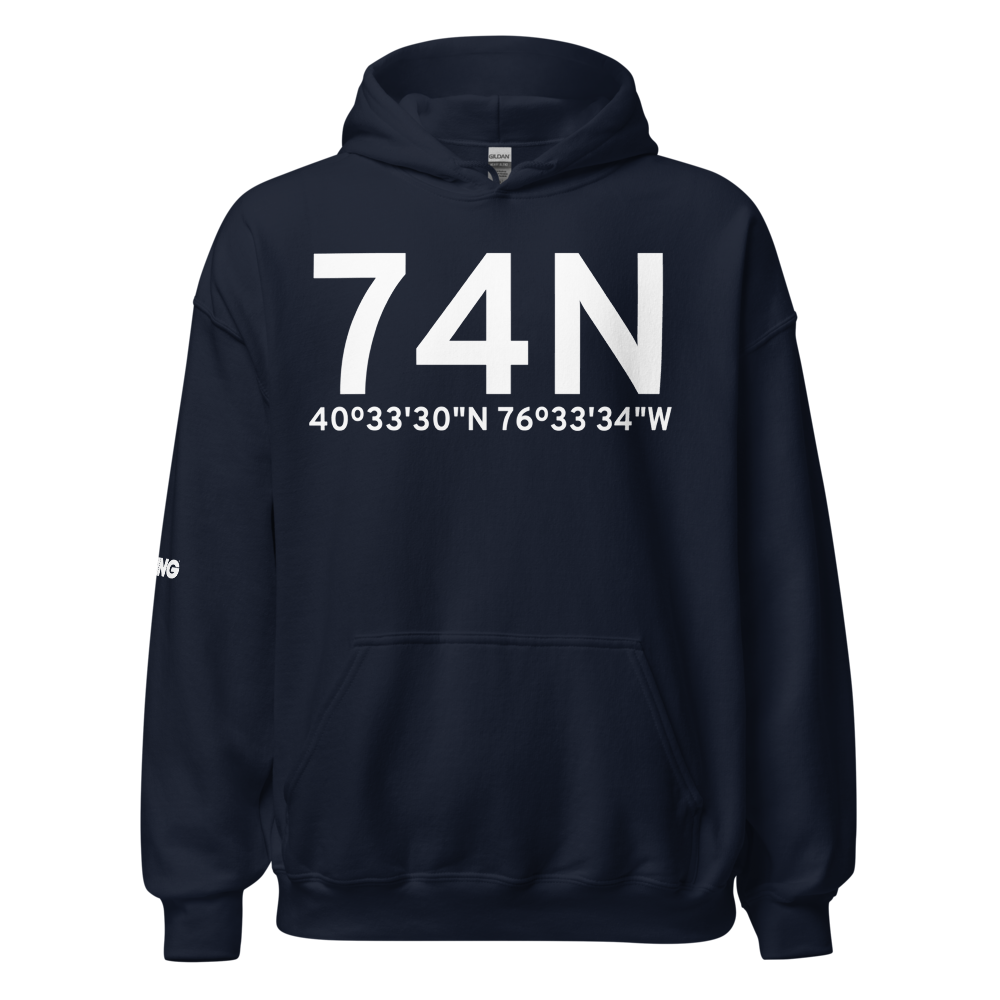 Tower City (74N) Airport Hoodie Sweatshirt 