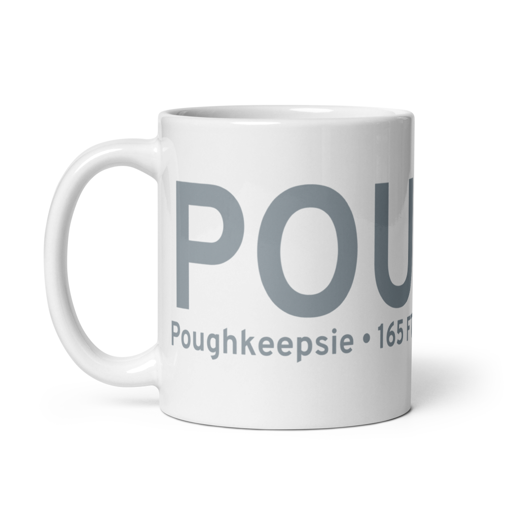Poughkeepsie (KPOU) Airport Mug 