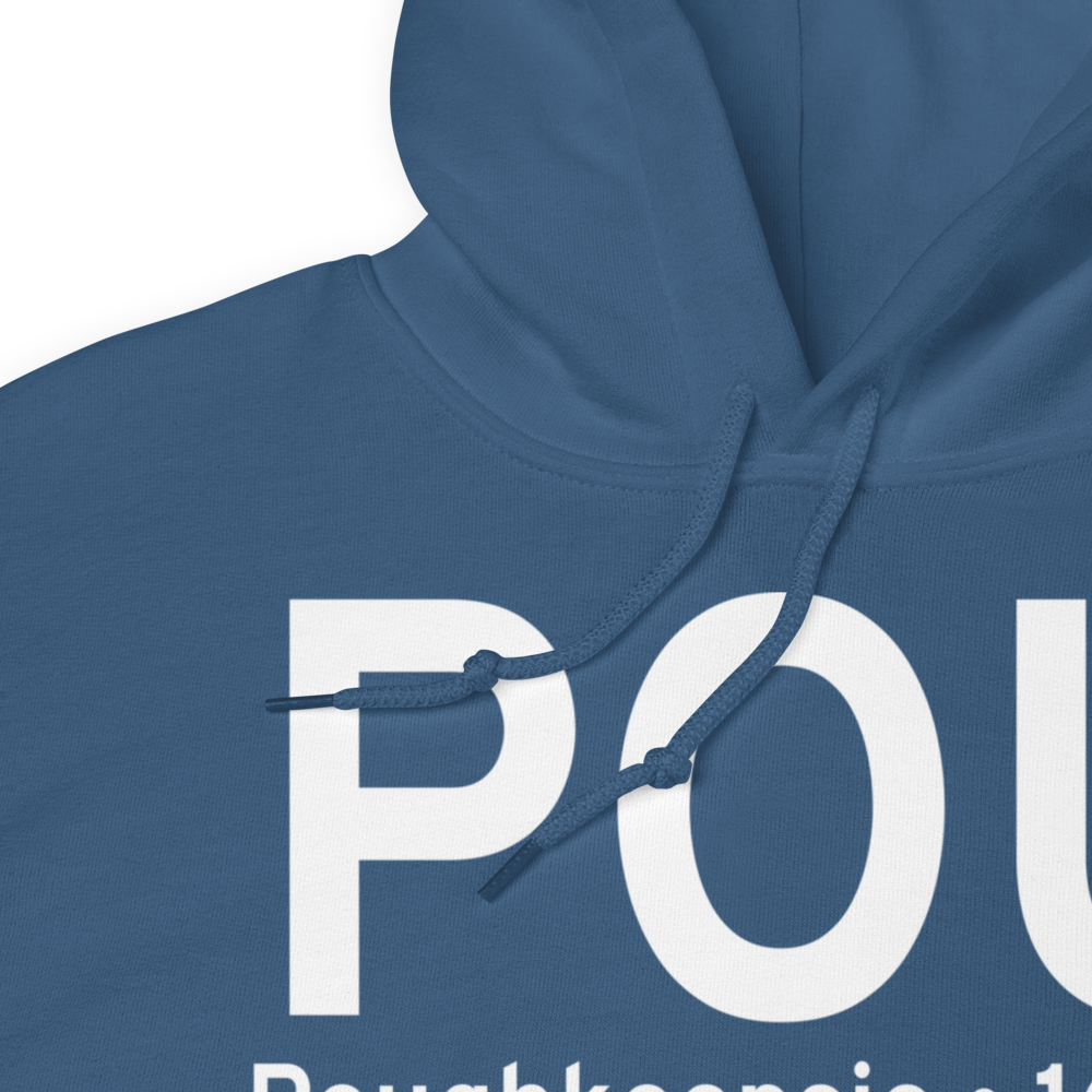 Poughkeepsie (KPOU) Airport Hoodie Sweatshirt 