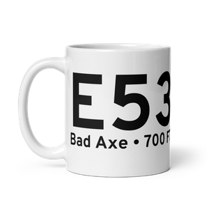 Bad Axe (E53) Airport Mug
