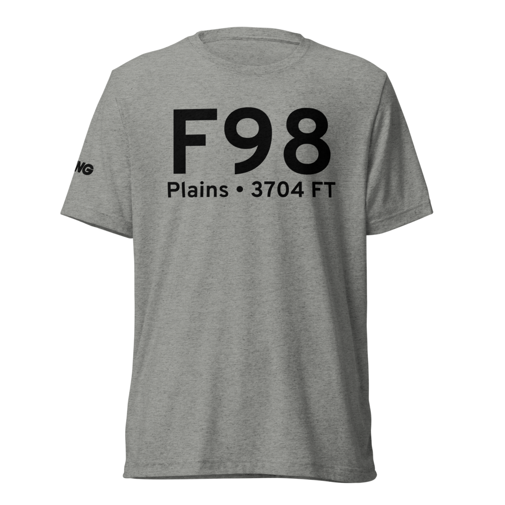 Plains (KF98) Airport Tri-blend T-Shirt 