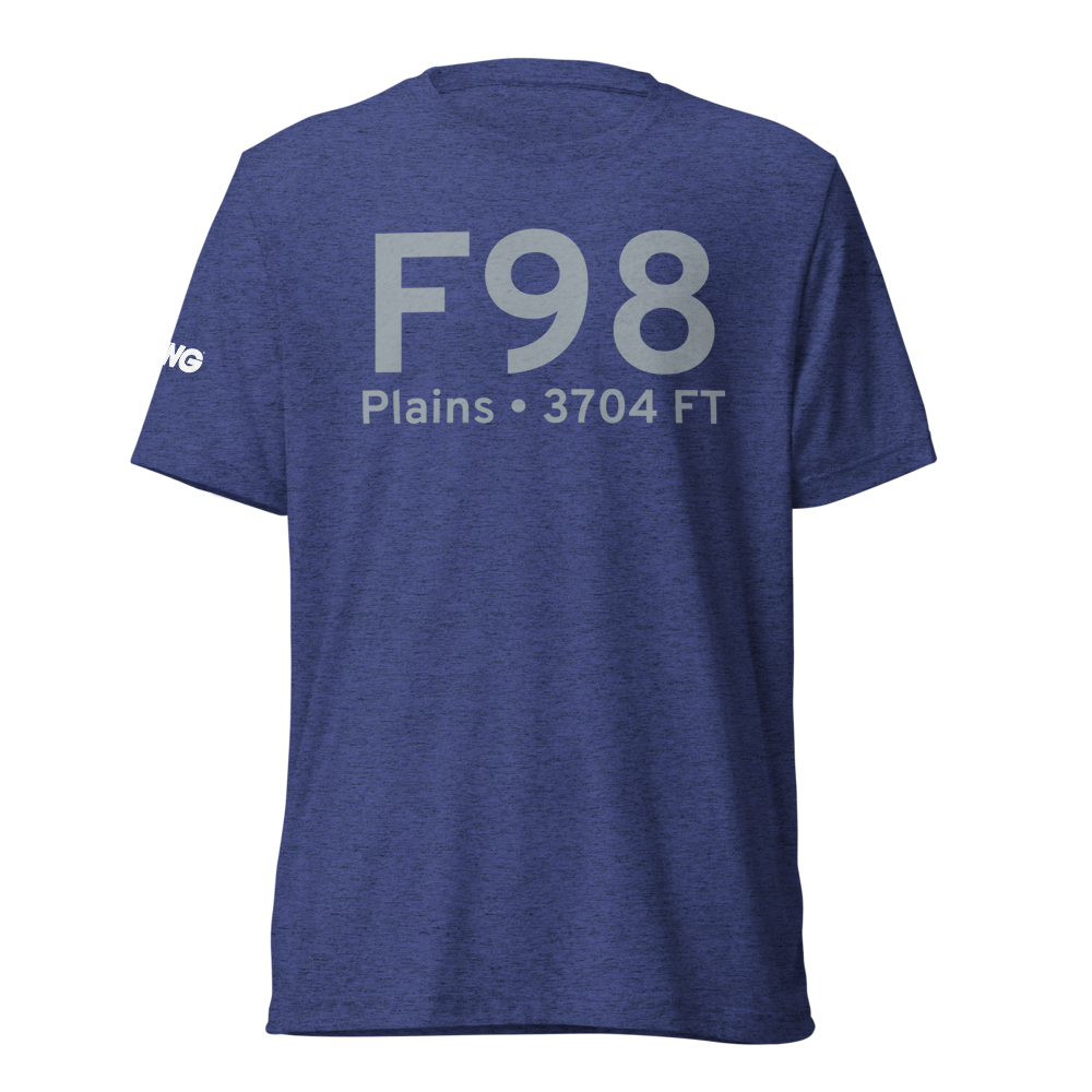 Plains (KF98) Airport Tri-blend T-Shirt 