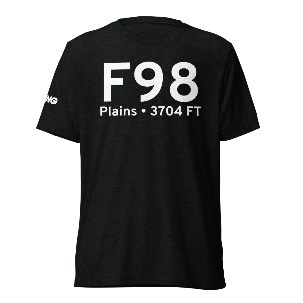 Plains (KF98) Airport Tri-blend T-Shirt 