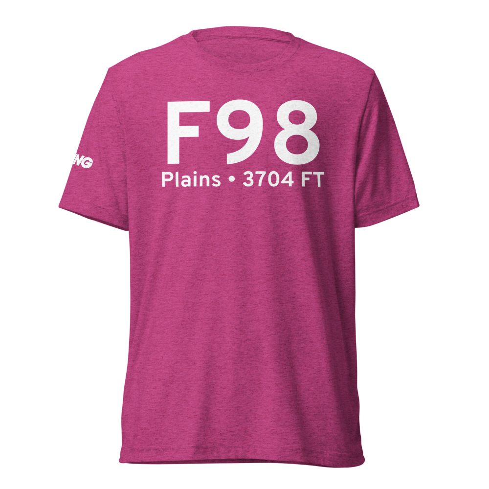 Plains (KF98) Airport Tri-blend T-Shirt 