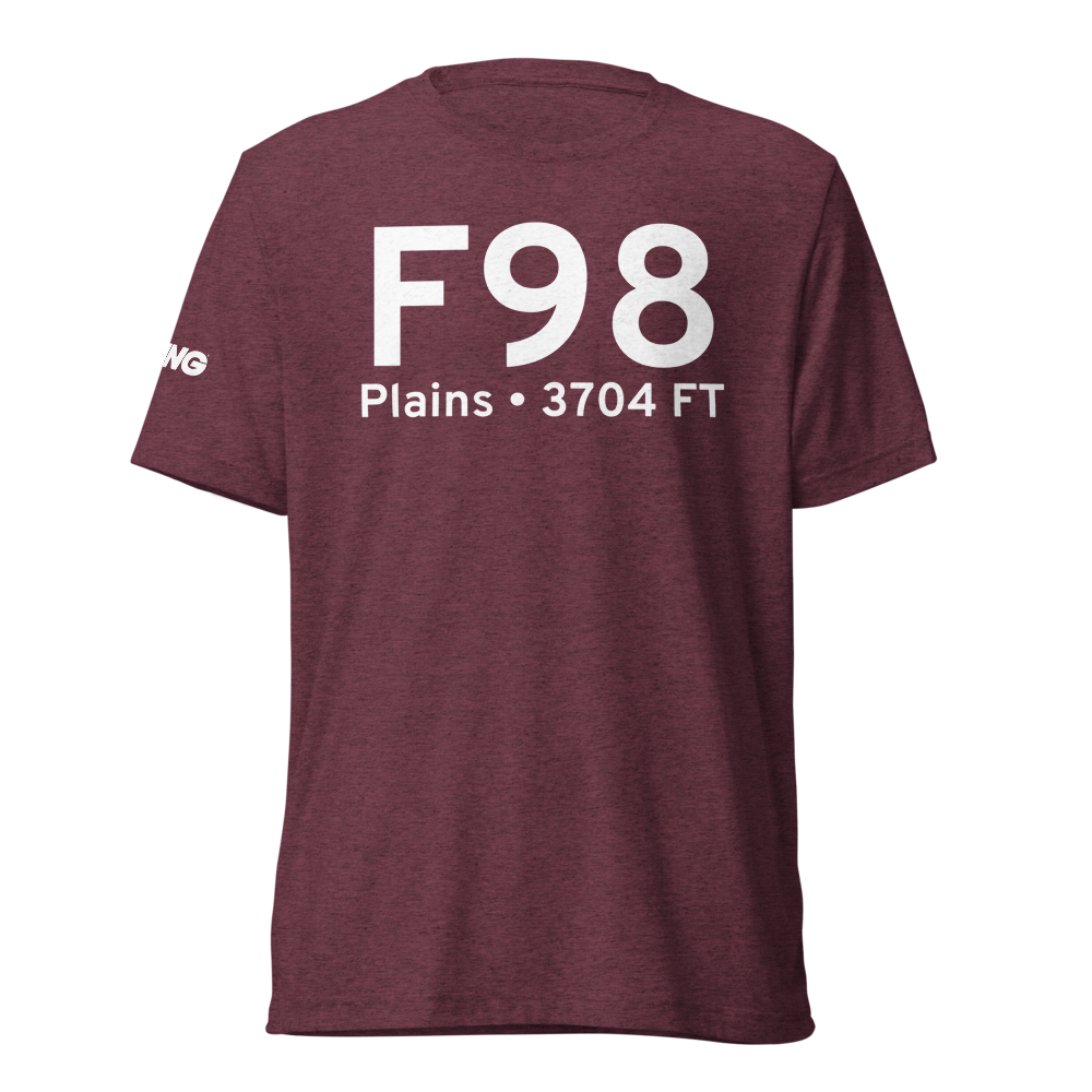 Plains (KF98) Airport Tri-blend T-Shirt 