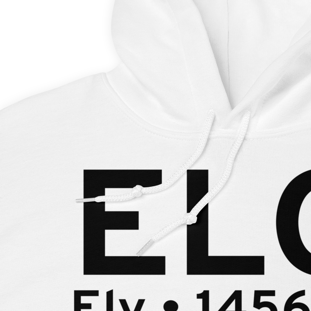 Ely (KELO) Airport Hoodie Sweatshirt 