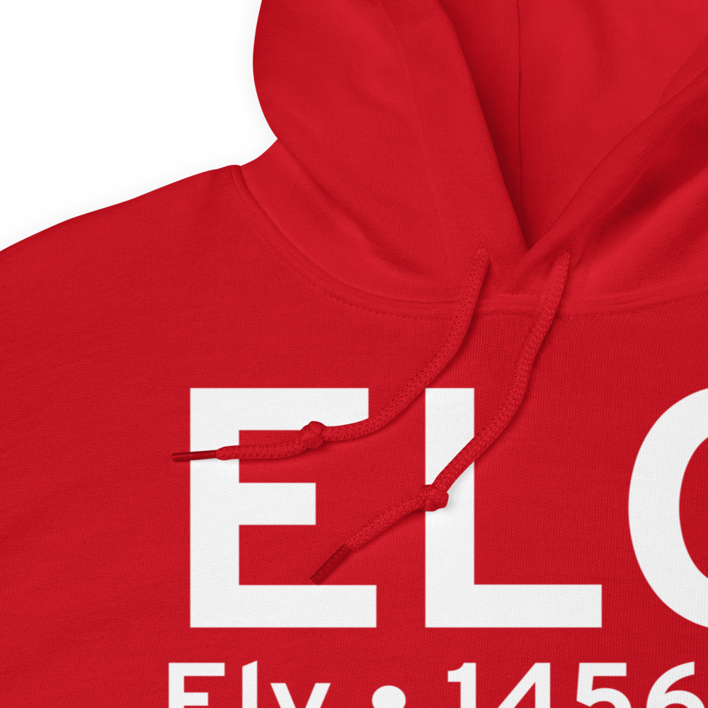 Ely (KELO) Airport Hoodie Sweatshirt 