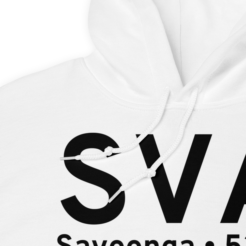 Savoonga (PASA) Airport Hoodie Sweatshirt 