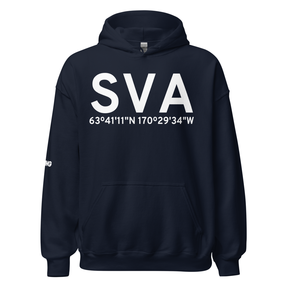 Savoonga (PASA) Airport Hoodie Sweatshirt 
