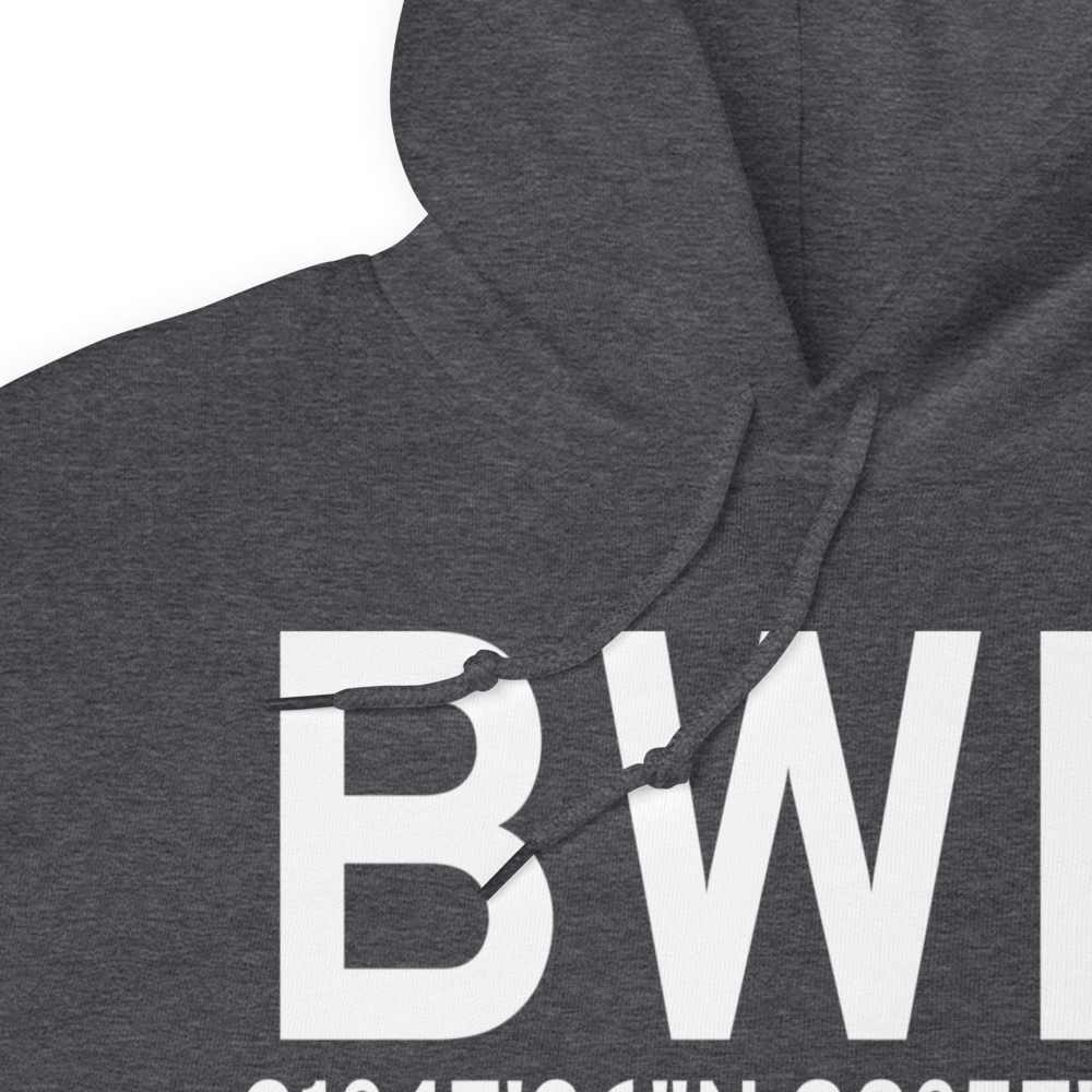 Brownwood (KBWD) Airport Hoodie Sweatshirt 