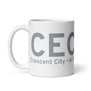 Crescent City (KCEC) Airport Mug