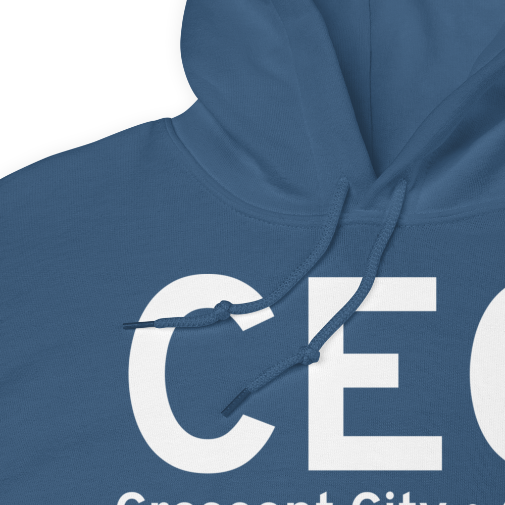Crescent City (KCEC) Airport Hoodie Sweatshirt 