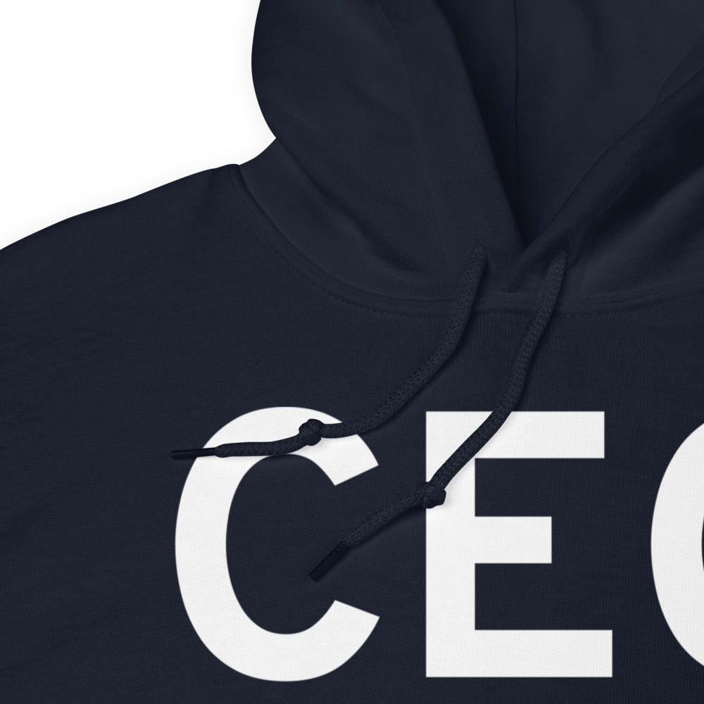 Crescent City (KCEC) Airport Hoodie Sweatshirt 