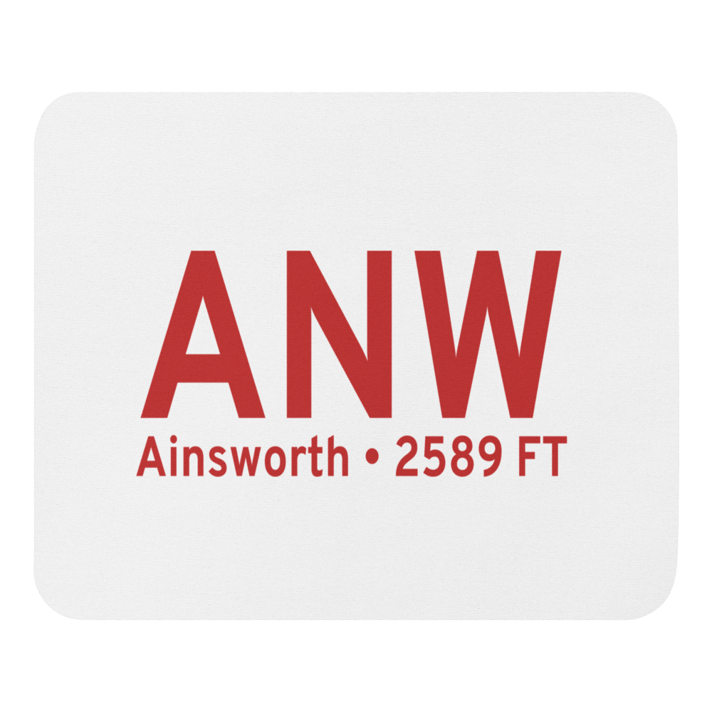 Ainsworth (KANW) Airport  Mouse Pad 