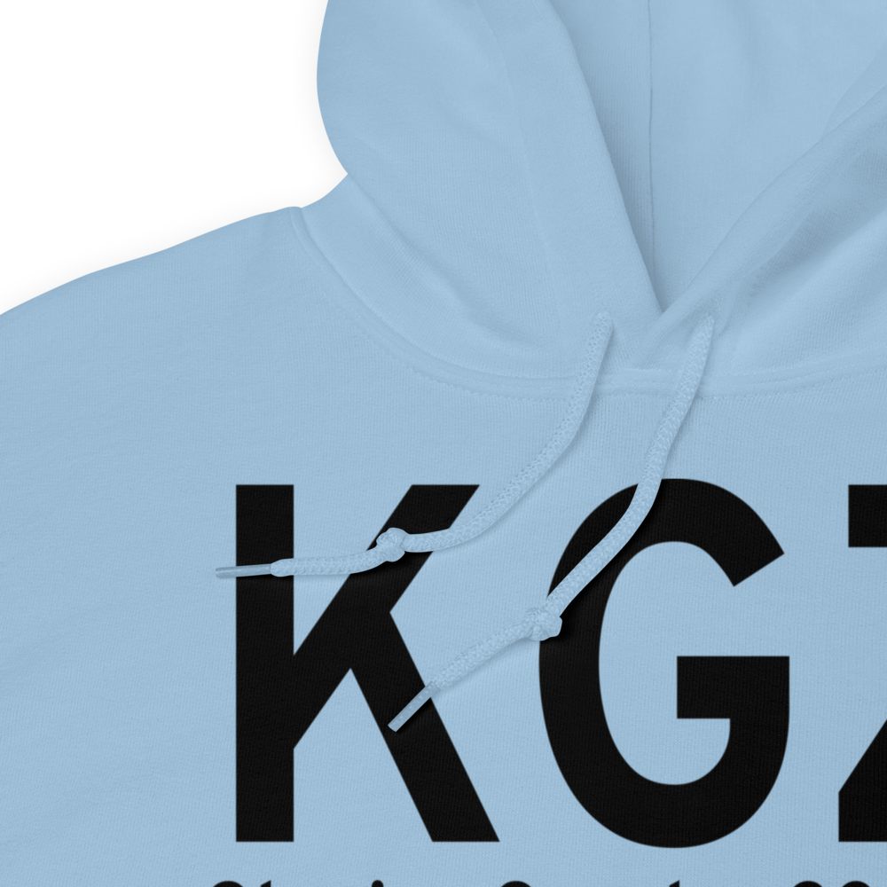 Glacier Creek (KGZ) Airport Hoodie Sweatshirt 