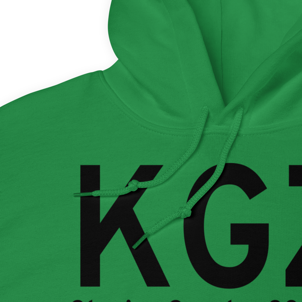 Glacier Creek (KGZ) Airport Hoodie Sweatshirt 