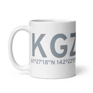 Glacier Creek (KGZ) Airport Mug