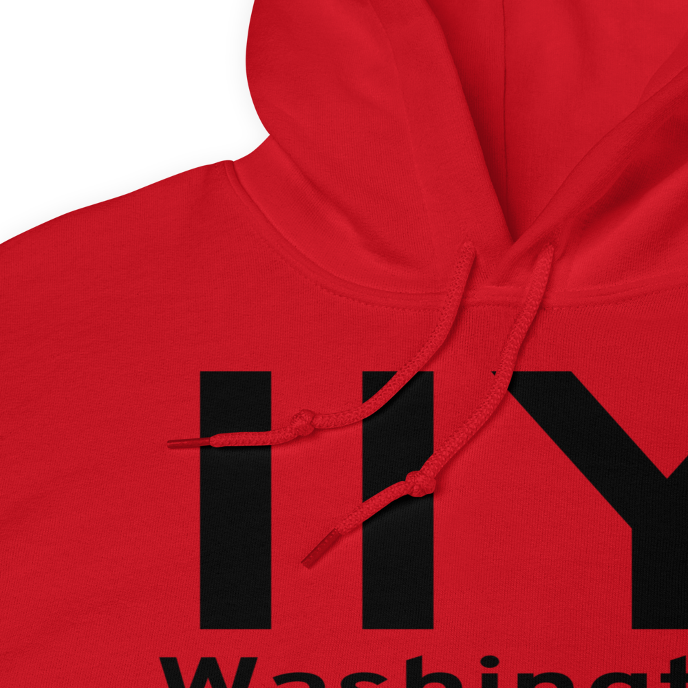 Washington (KIIY) Airport Hoodie Sweatshirt 