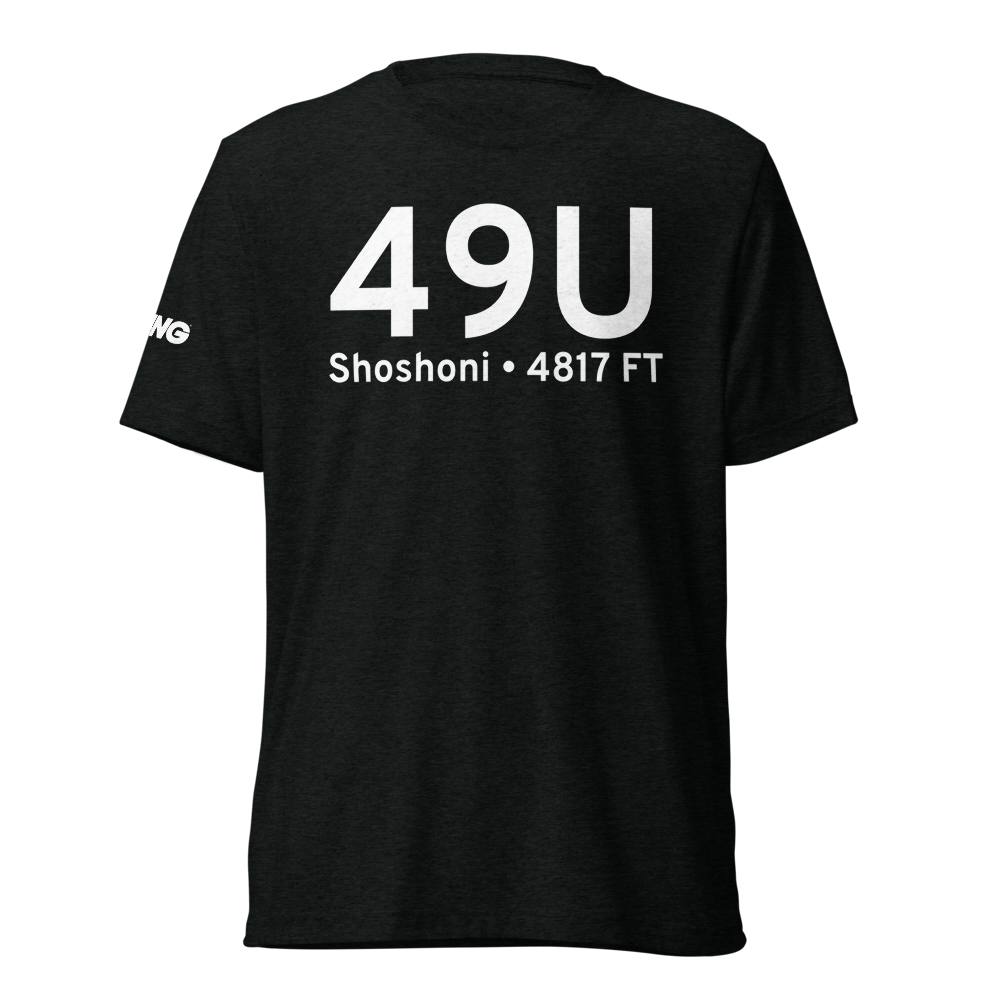 Shoshoni (49U) Airport Tri-blend T-Shirt 