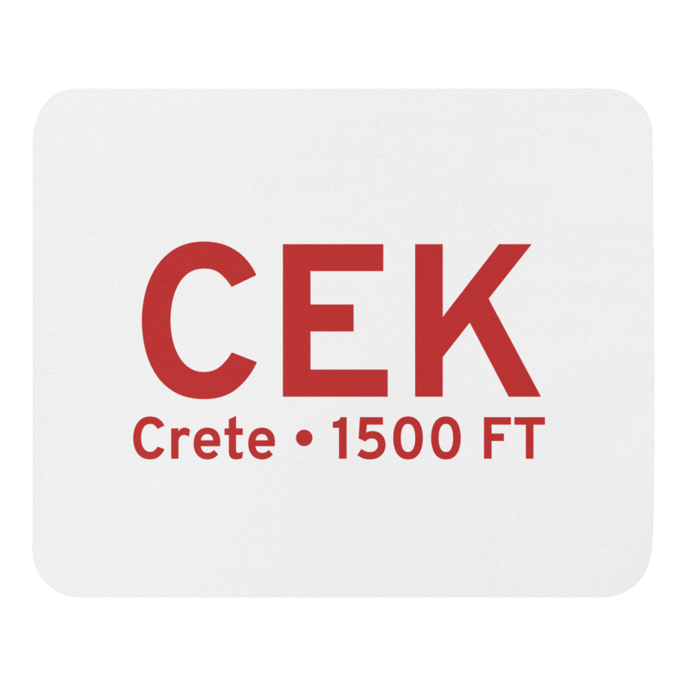 Crete (KCEK) Airport  Mouse Pad 