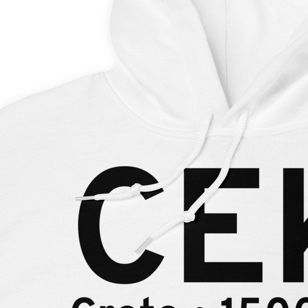 Crete (KCEK) Airport Hoodie Sweatshirt 