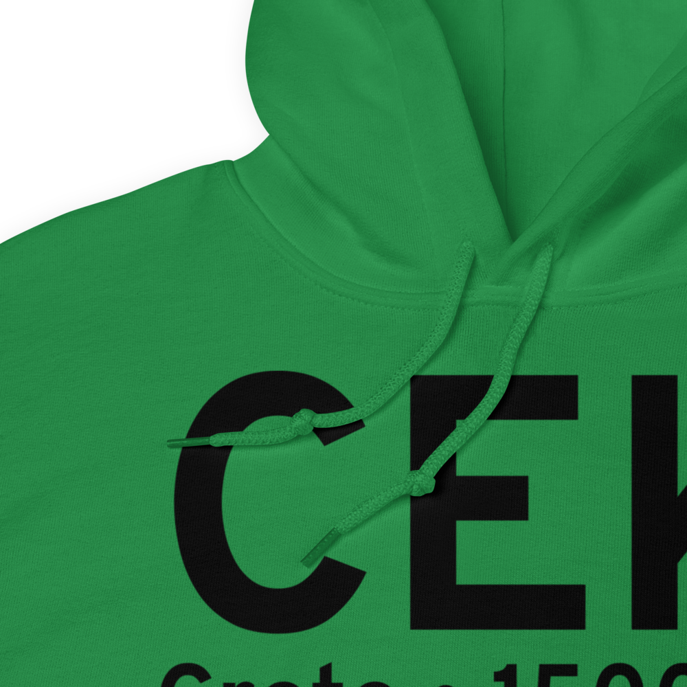 Crete (KCEK) Airport Hoodie Sweatshirt 
