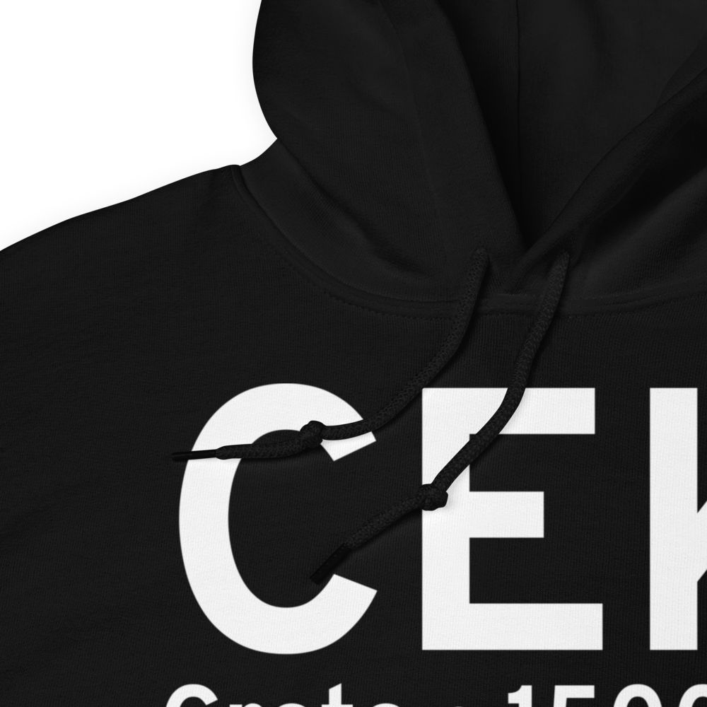 Crete (KCEK) Airport Hoodie Sweatshirt 