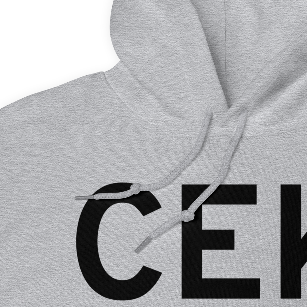 Crete (KCEK) Airport Hoodie Sweatshirt 