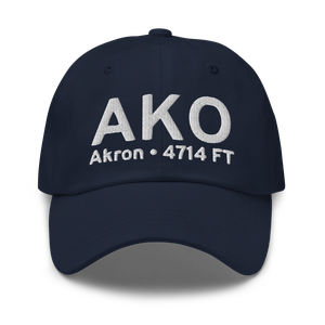 Akron (KAKO) Airport Hat