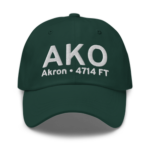 Akron (KAKO) Airport Hat