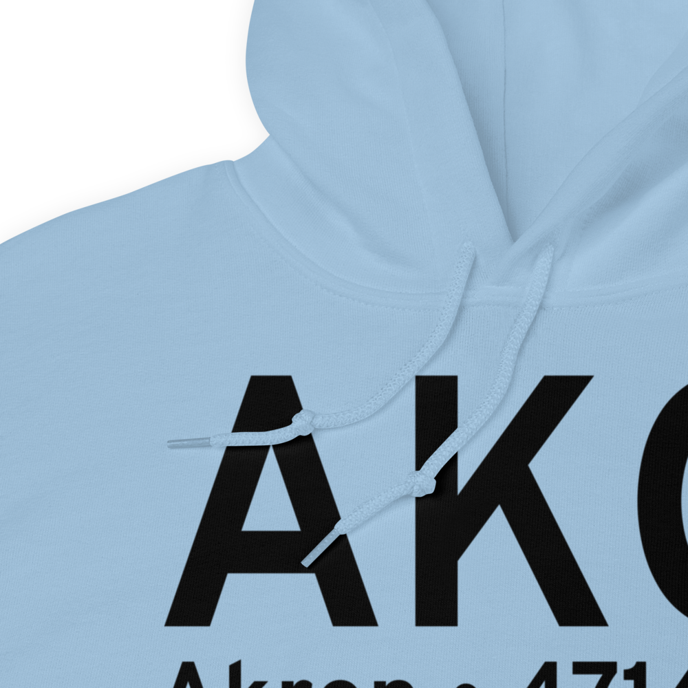 Akron (KAKO) Airport Hoodie Sweatshirt 