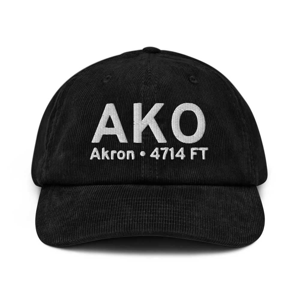 Akron (KAKO) Airport Hat 