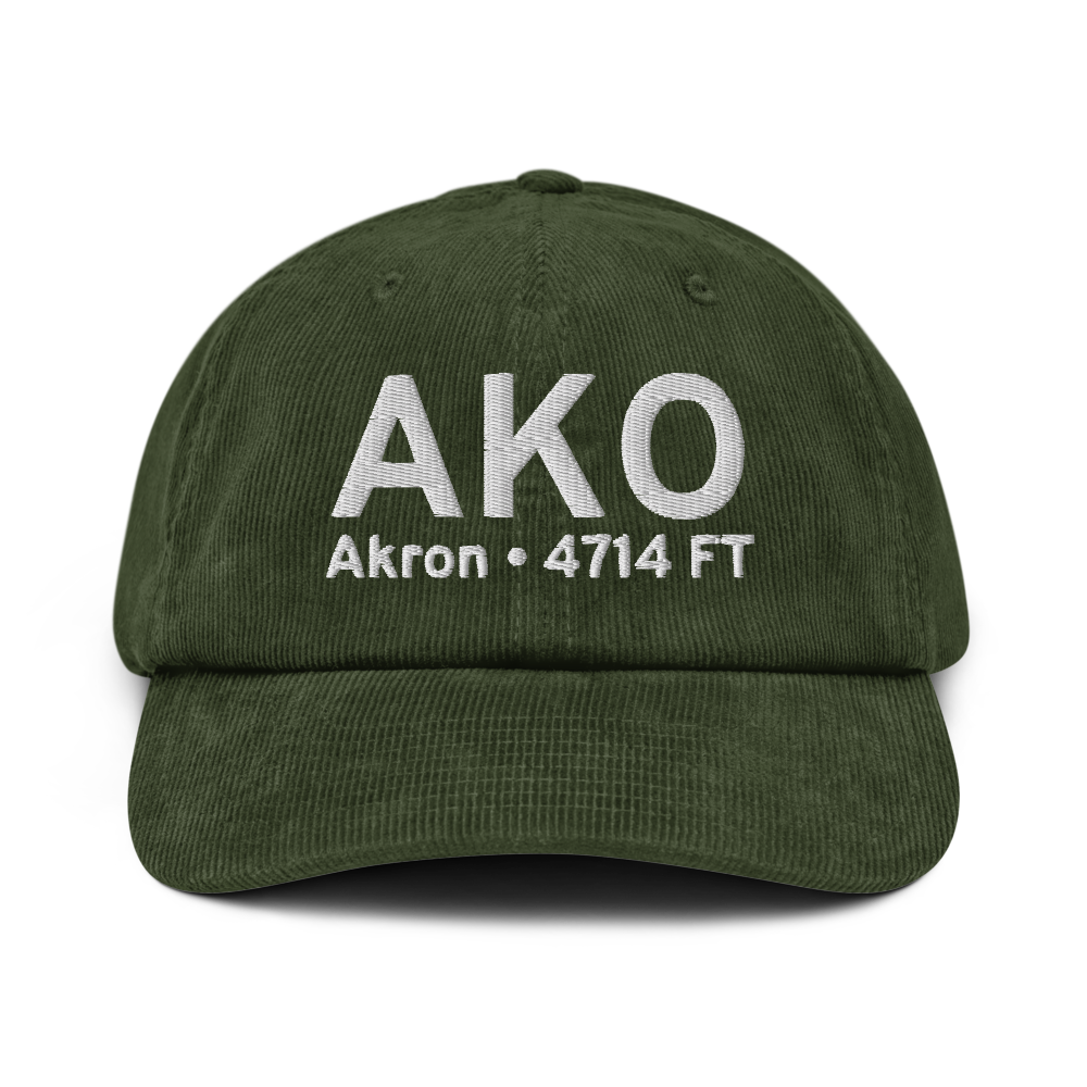 Akron (KAKO) Airport Hat 