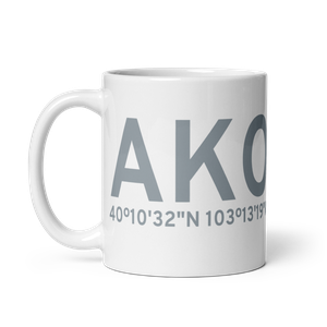 Akron (KAKO) Airport Mug