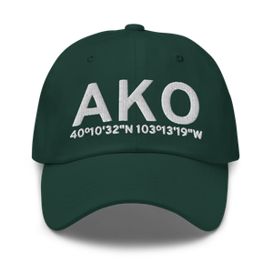 Akron (KAKO) Airport Hat