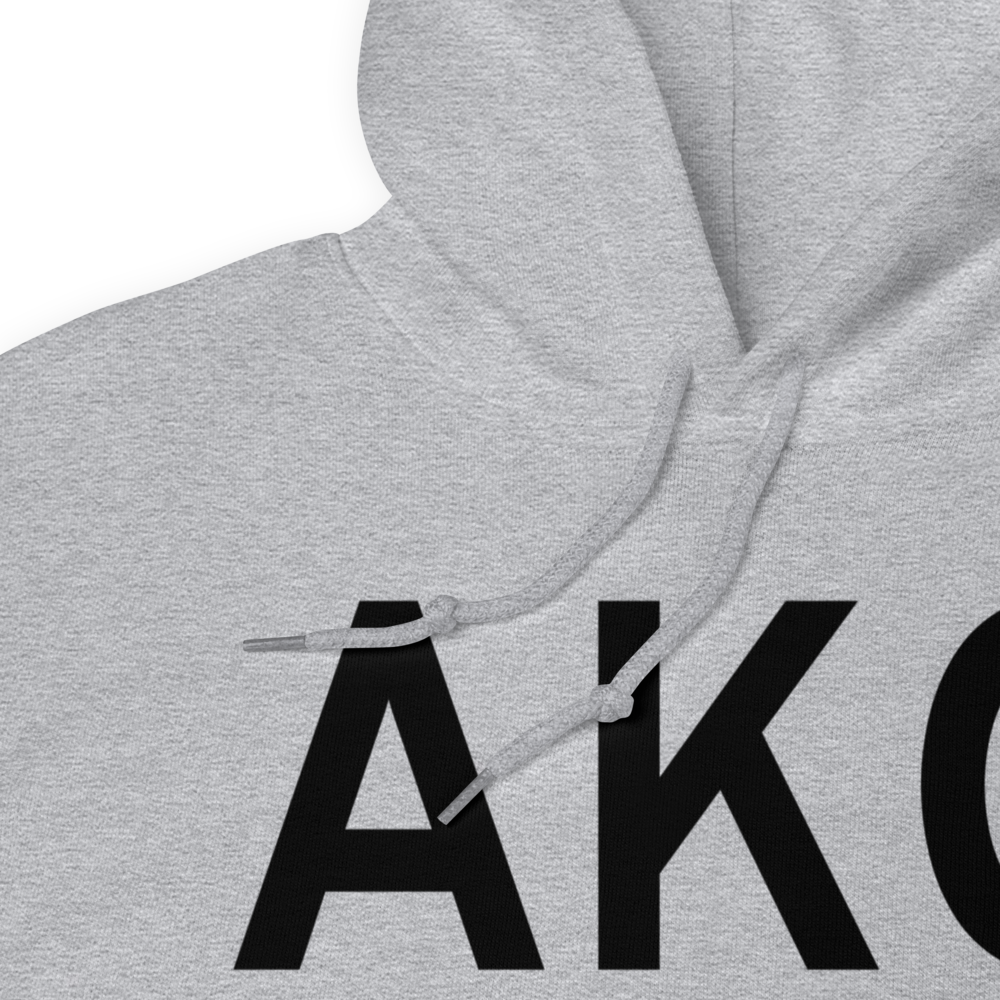 Akron (KAKO) Airport Hoodie Sweatshirt 