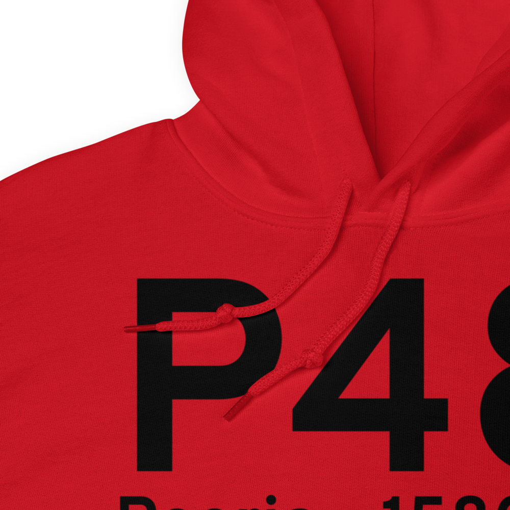 Peoria (P48) Airport Hoodie Sweatshirt 