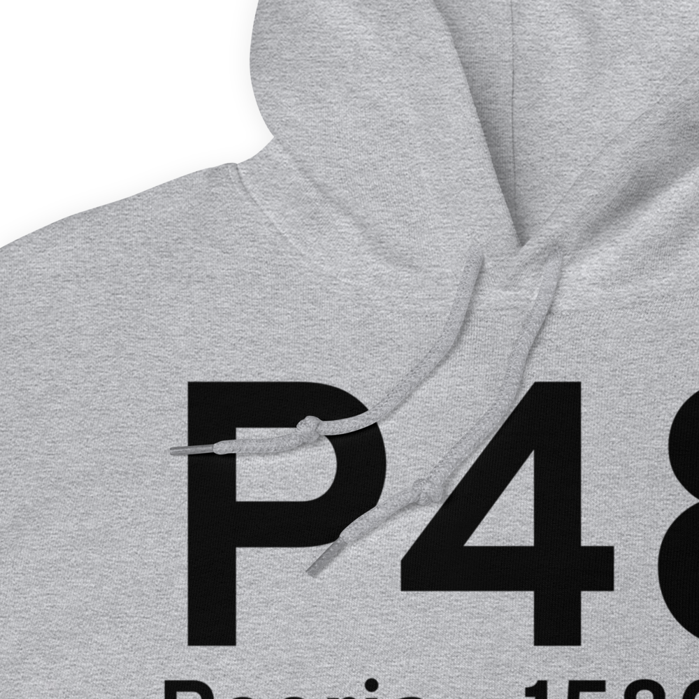 Peoria (P48) Airport Hoodie Sweatshirt 