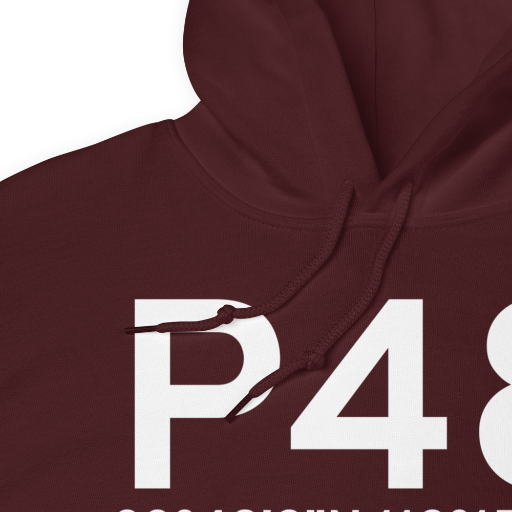 Peoria (P48) Airport Hoodie Sweatshirt 