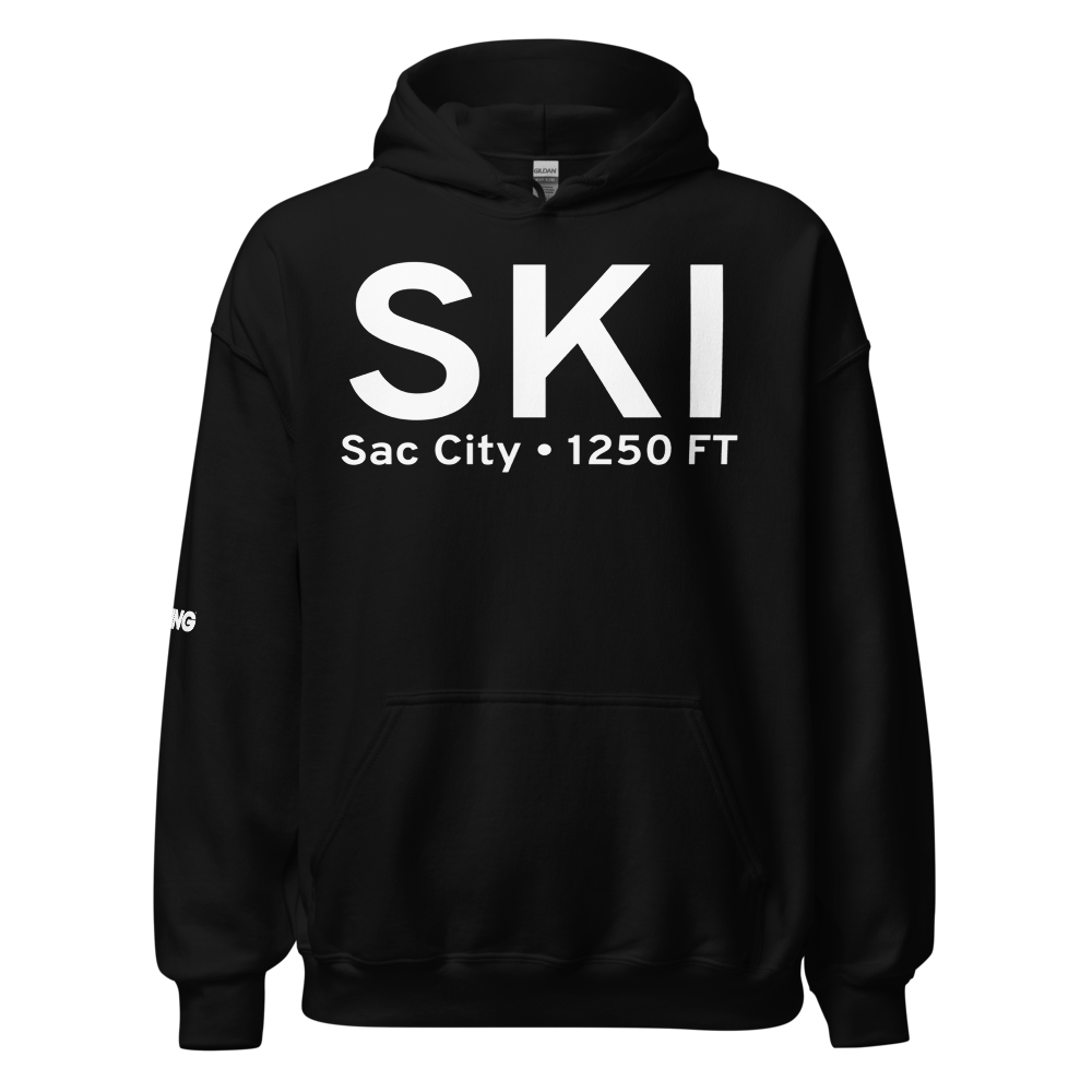 Sac City (KSKI) Airport Hoodie Sweatshirt 