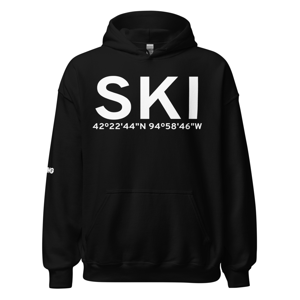 Sac City (KSKI) Airport Hoodie Sweatshirt 