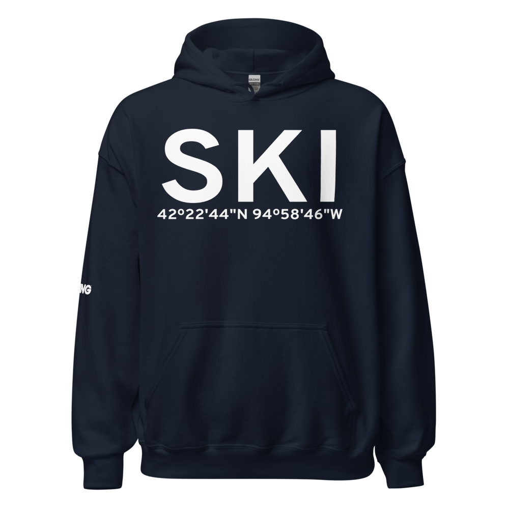 Sac City (KSKI) Airport Hoodie Sweatshirt 