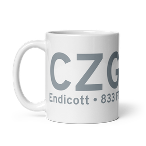 Endicott (KCZG) Airport Mug