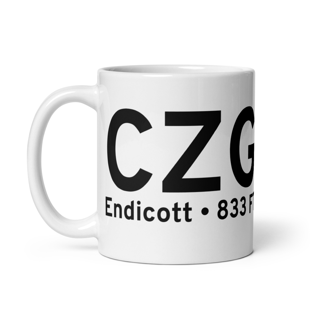Endicott (KCZG) Airport Mug 