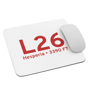 Hesperia (KL26) Airport  Mouse Pad