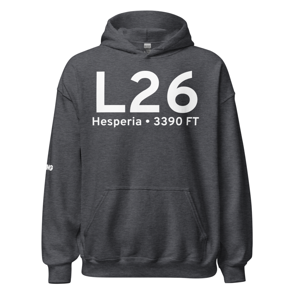 Hesperia (KL26) Airport Hoodie Sweatshirt 