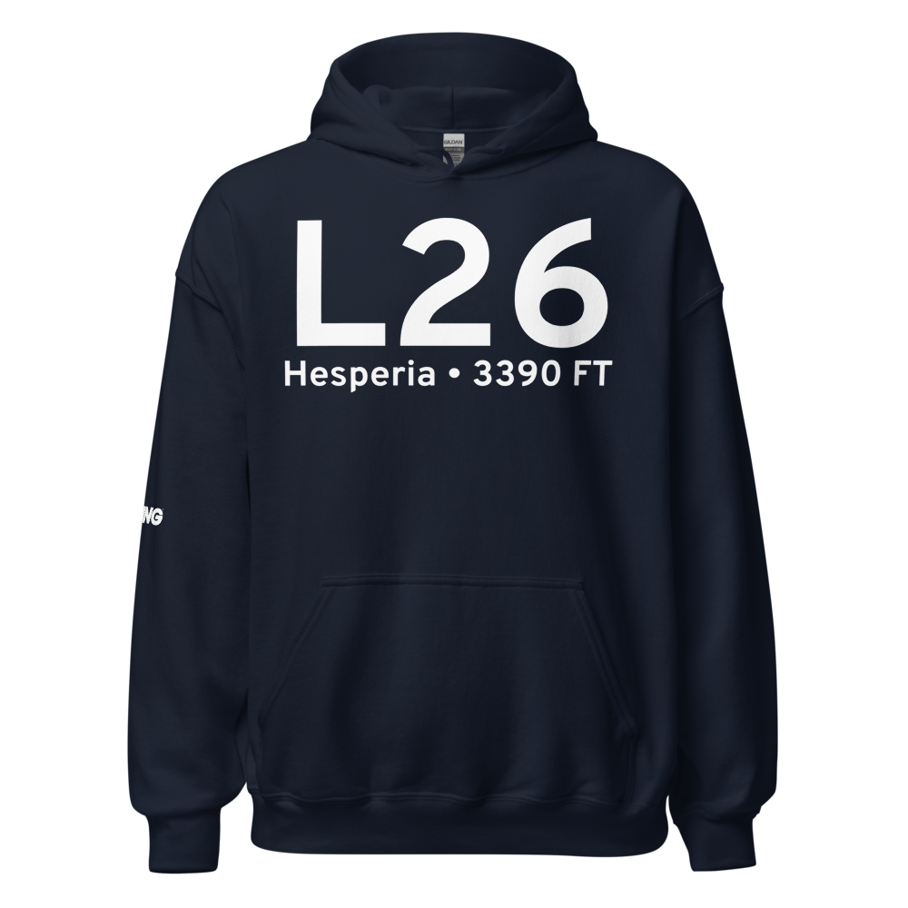 Hesperia (KL26) Airport Hoodie Sweatshirt 