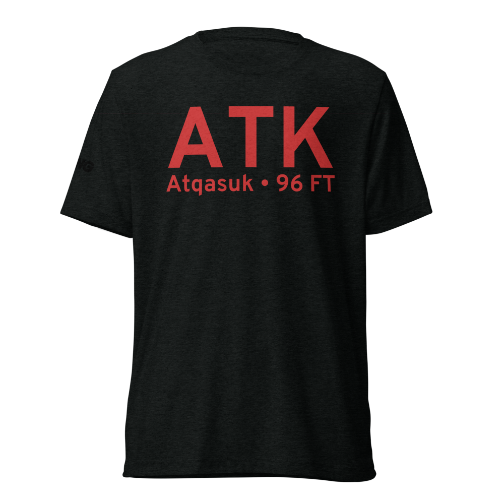 Atqasuk (PATQ) Airport Tri-blend T-Shirt 