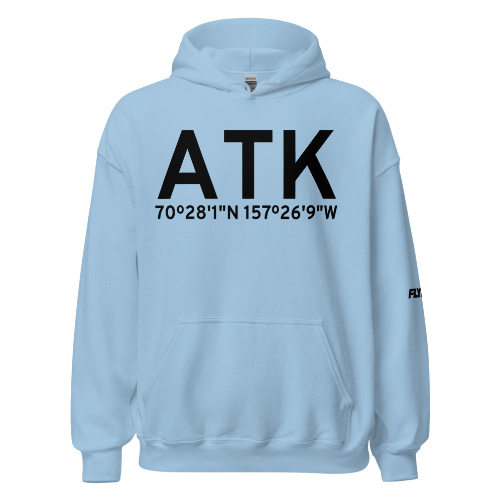 Atqasuk (PATQ) Airport Hoodie Sweatshirt 